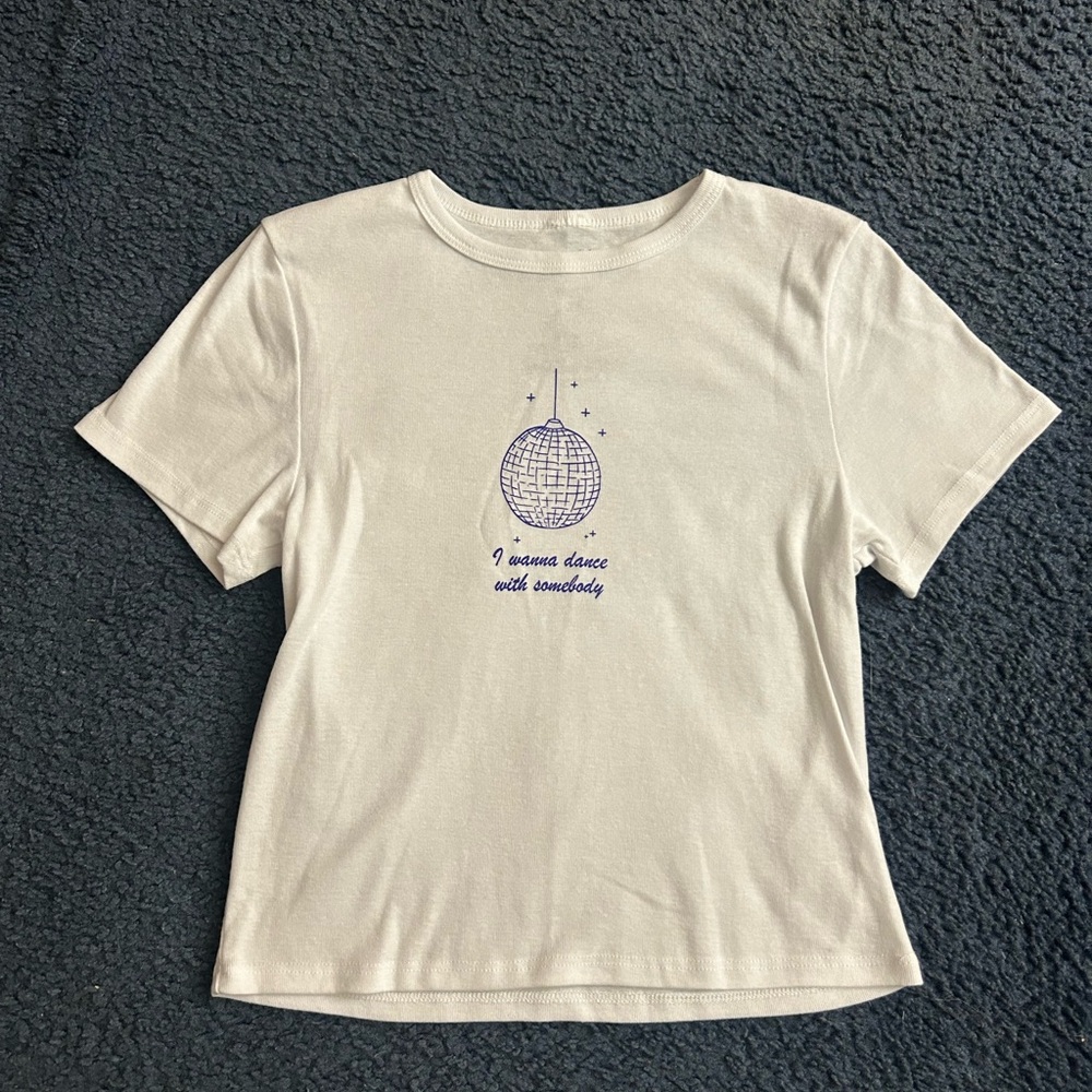 Whitney Houston I wanna dance with somebody TEE